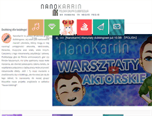 Tablet Screenshot of nanokarrin.pl